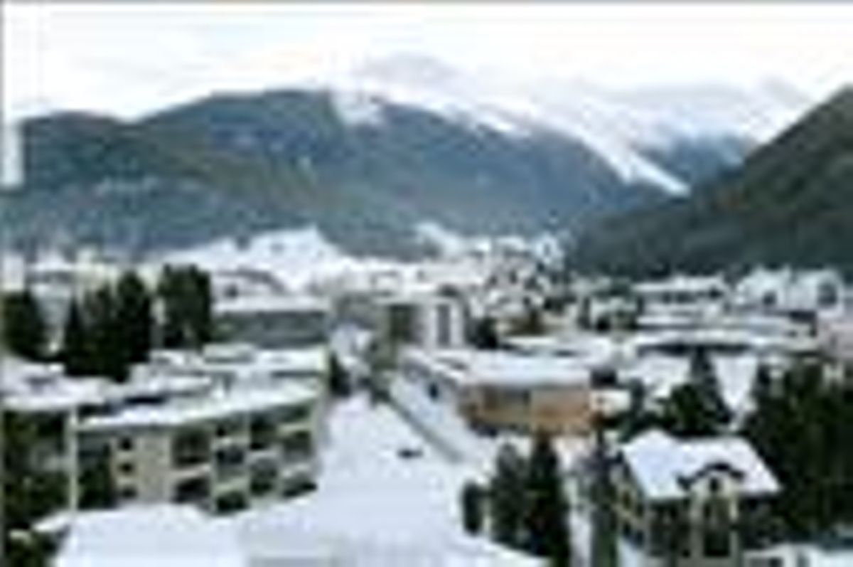 Imagen del centro de congresos de Davos, vacío este año por efecto de la pandemia. Imagen del centro de congresos de Davos, vacío este año por efecto de la pandemia.