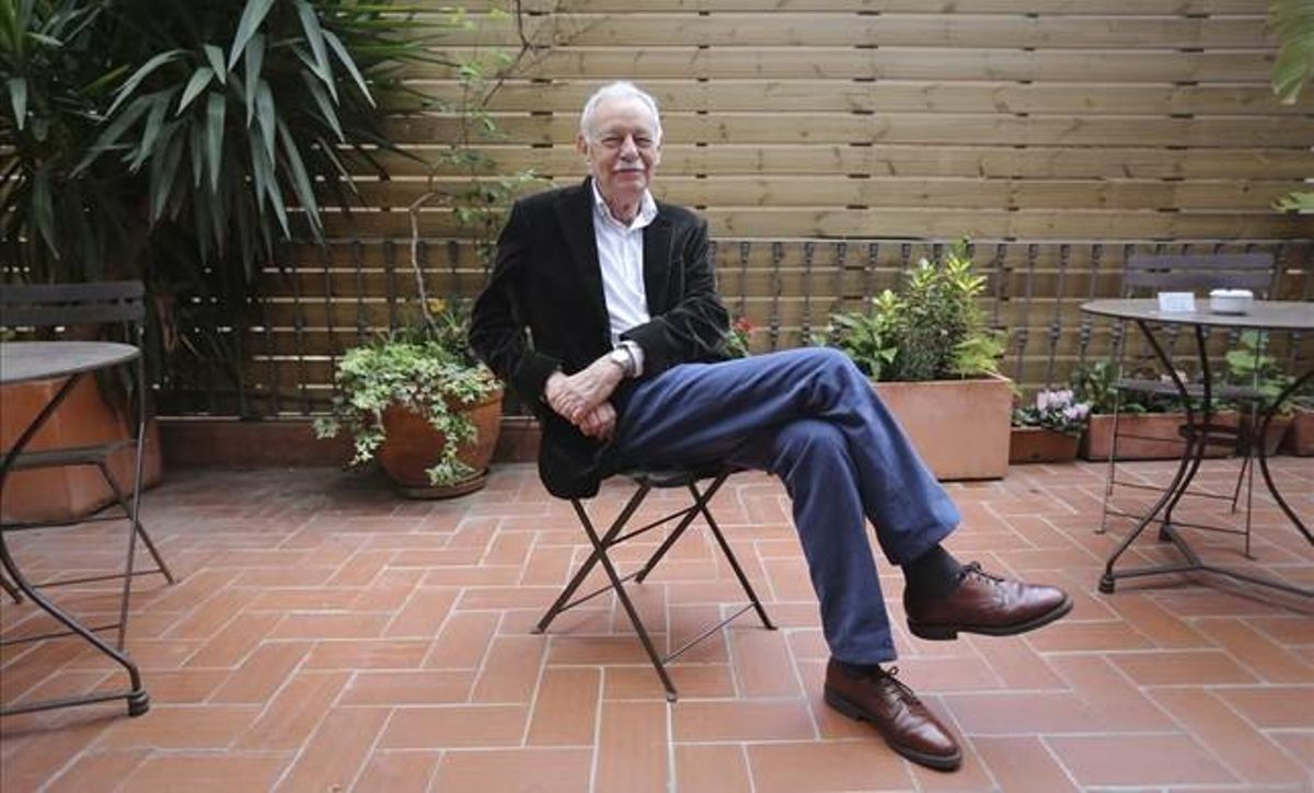 Eduardo Mendoza, l’abril del 2015. Eduardo Mendoza, l’abril del 2015.