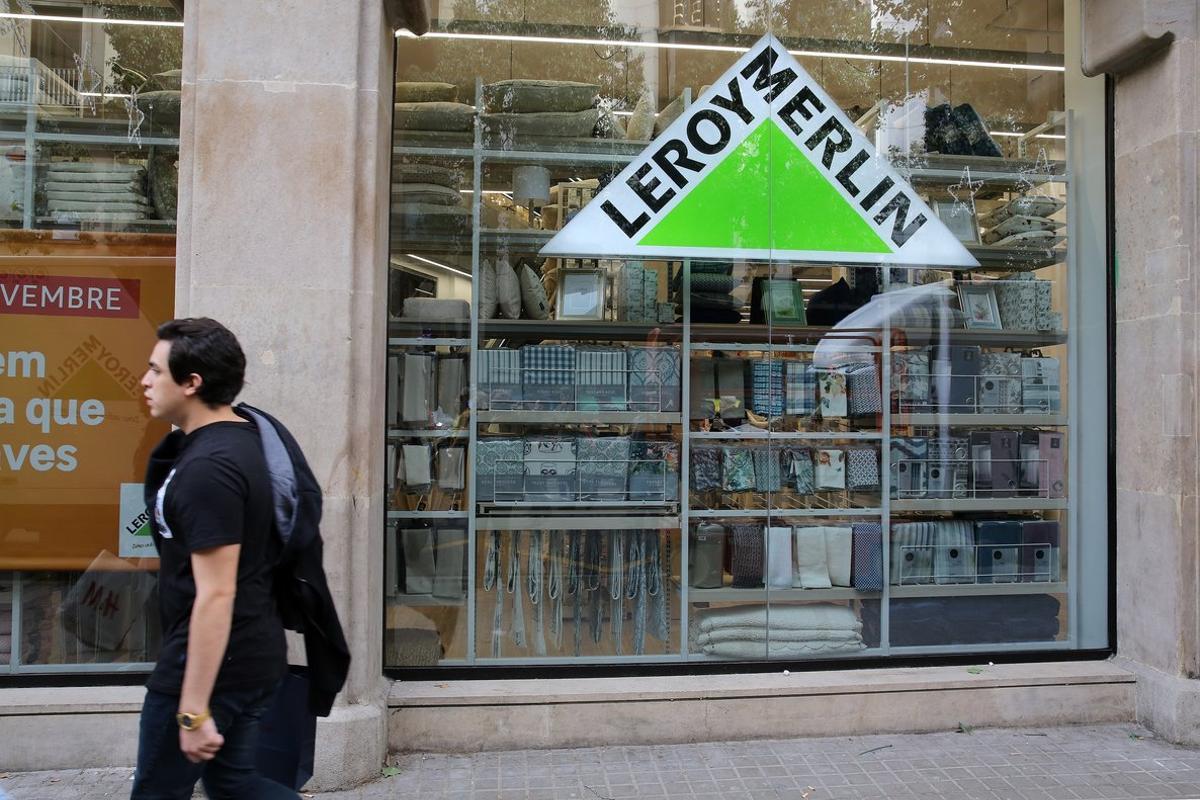 La tienda de Leroy Merlin en la calle de Fontanella de Barcelona