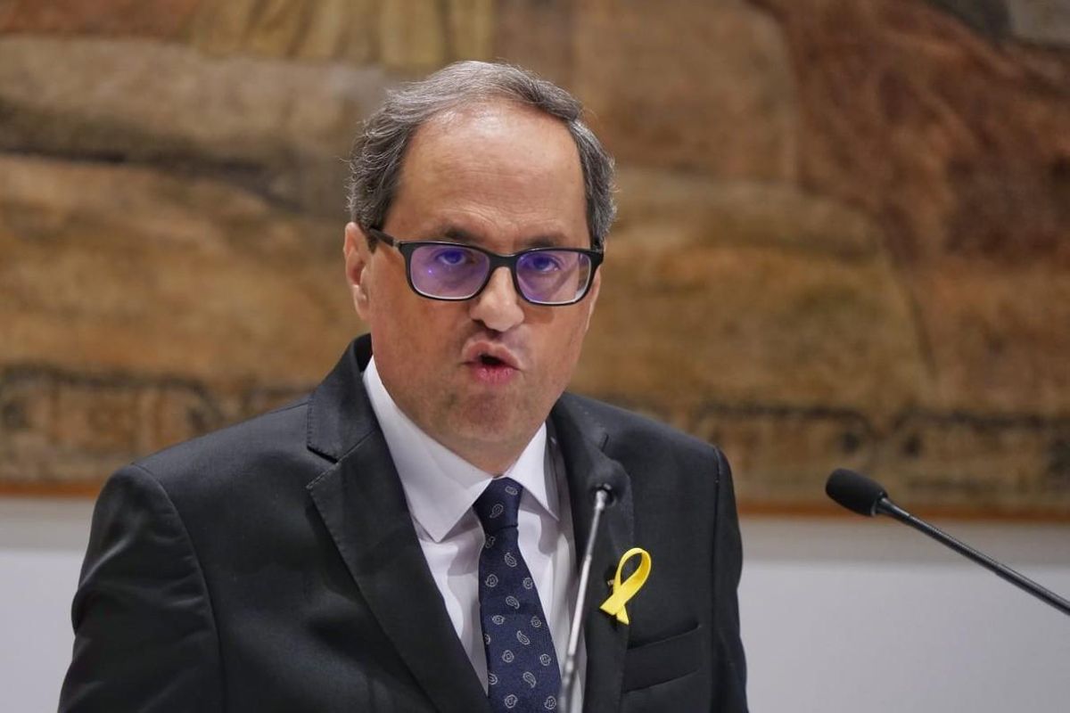 El ’president’ Quim Torra. El ’president’ Quim Torra.