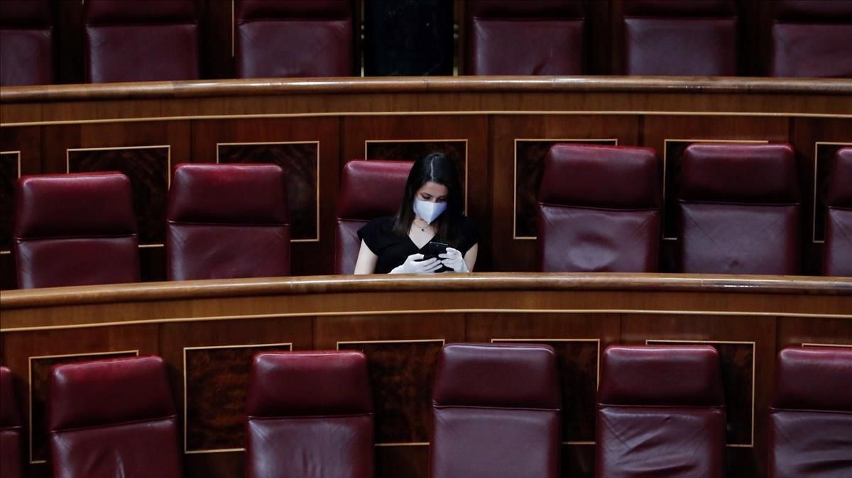 Inés Arrimadas, en el Congreso Inés Arrimadas, en el Congreso