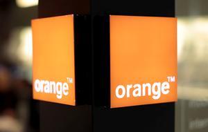 El logo de Orange. 