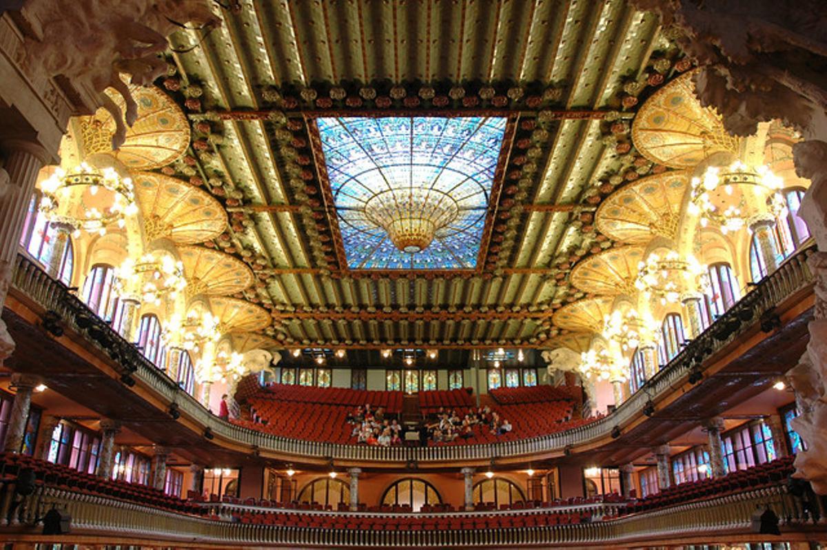 El Palau de la Música. El Palau de la Música.