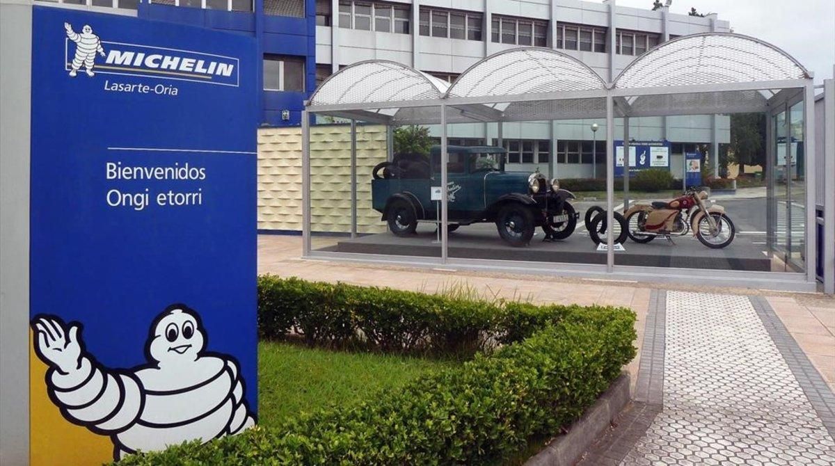 Fábrica de Michelin en Lasarte. Fábrica de Michelin en Lasarte.