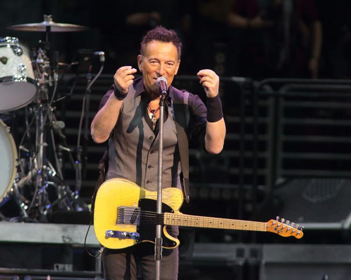 Bruce Springsteen con la E Street Band en un concierto en Filadelfia durante su gira ’The River Tour 2016’. Bruce Springsteen con la E Street Band en un concierto en Filadelfia durante su gira ’The River Tour 2016’.