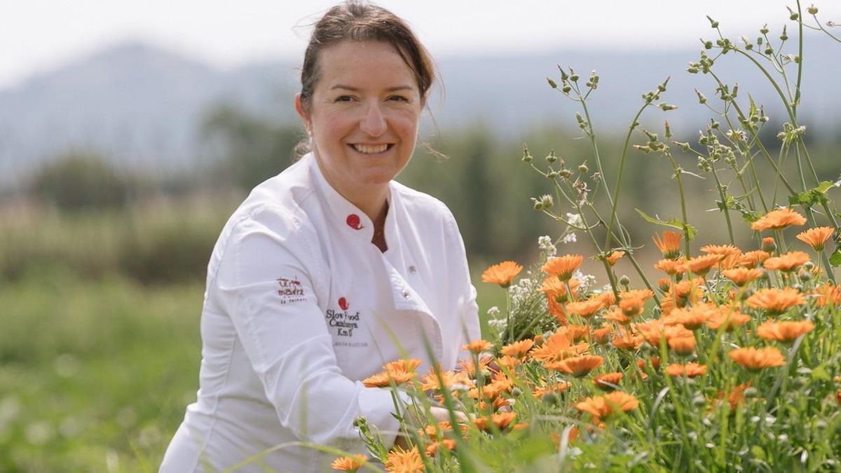 La chef Iolanda Bustos. La chef Iolanda Bustos.