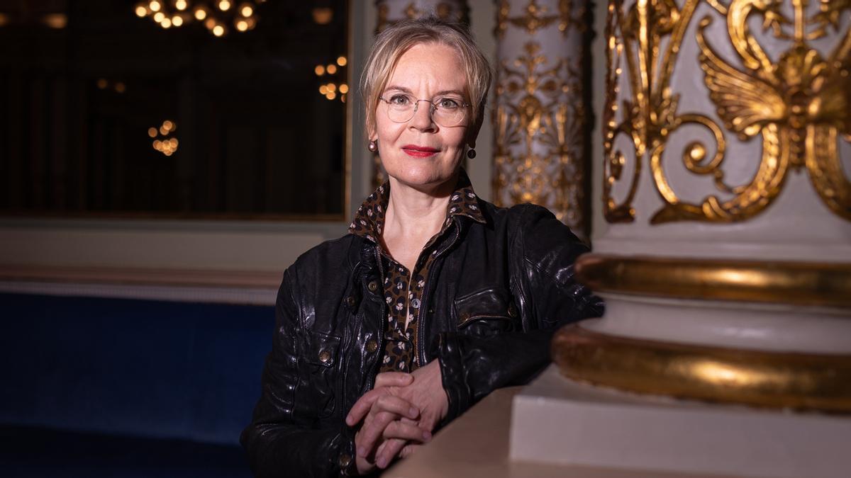 La directora finlandesa Susanna Mälkki en el Liceu.