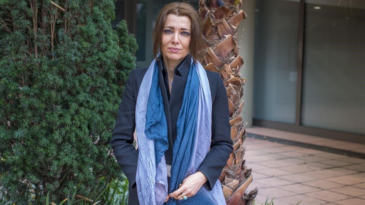 La escritora turca Elif Shafak. 