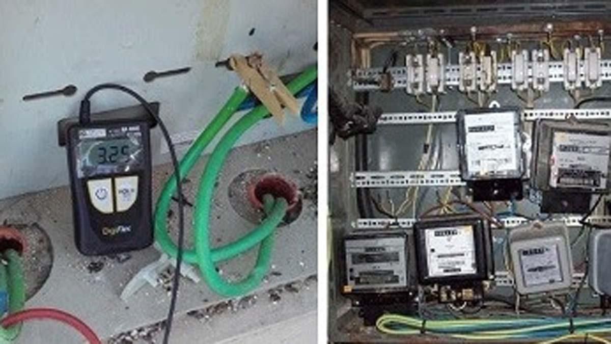 Conexiones eléctricas ilegales. Conexiones eléctricas ilegales.