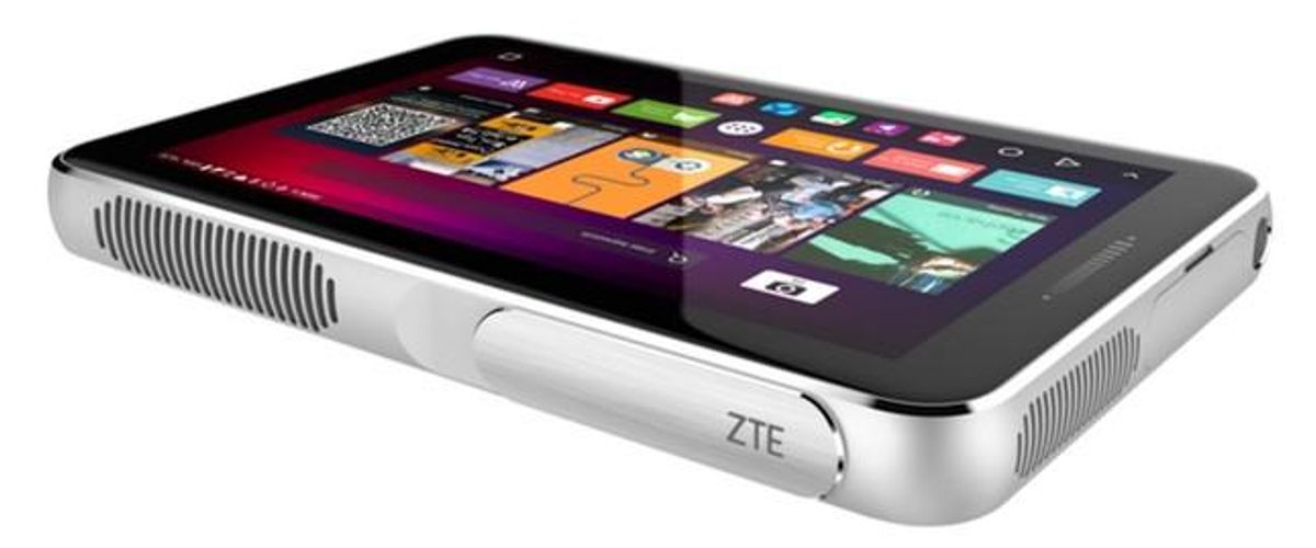 El ZTE Spro Plus. El ZTE Spro Plus.