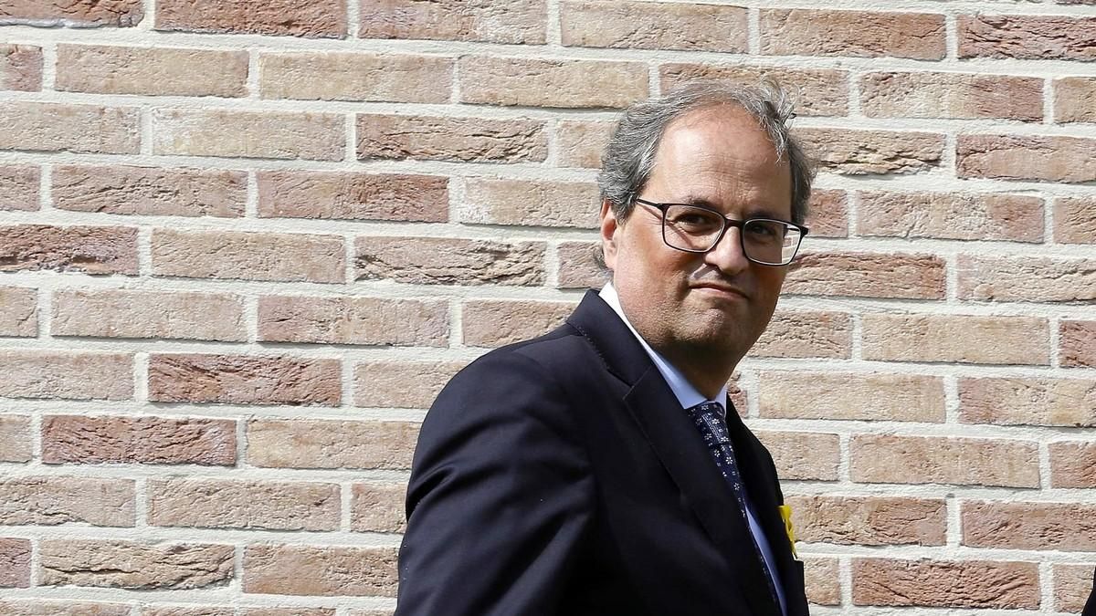 Torra fijará el objetivo de la república sin plazos ni concreciones Torra fijará el objetivo de la república sin plazos ni concreciones
