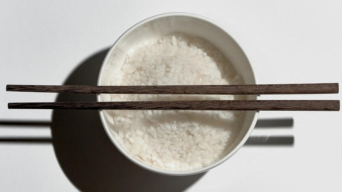 Un bol de arroz