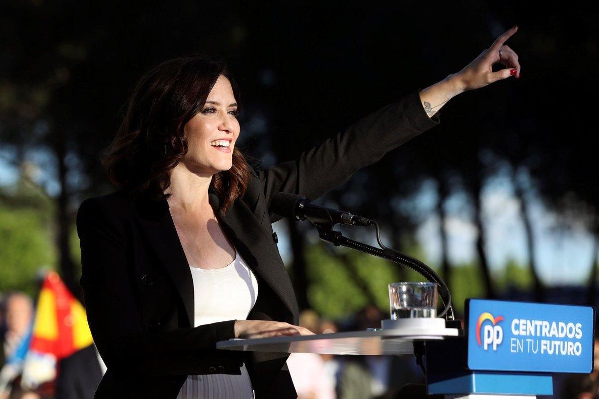 La candidata del PP a la Comunidad de Madrid, Isabel Díaz Ayuso. La candidata del PP a la Comunidad de Madrid, Isabel Díaz Ayuso.
