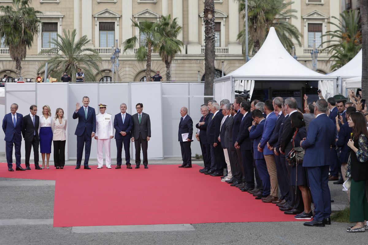 El Rey Felipe VI preside la inauguración de la 60 edición del Salón Náutico Internacional de Barcelona. El Rey Felipe VI preside la inauguración de la 60 edición del Salón Náutico Internacional de Barcelona.