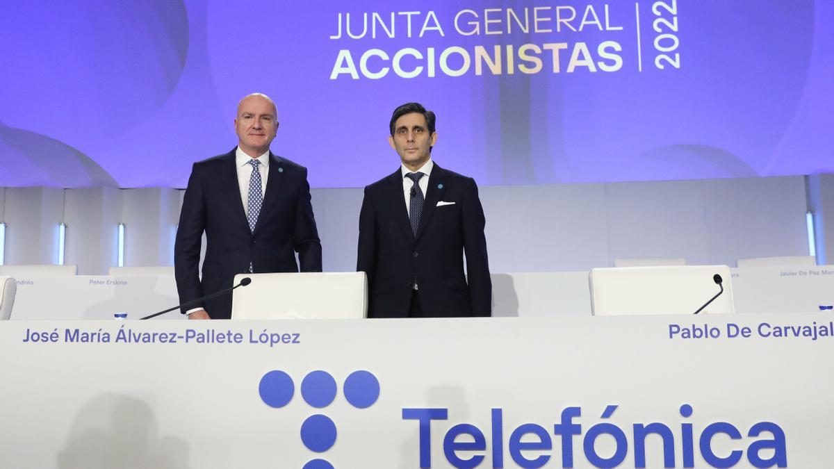 Els accionistes ratifiquen tornar al dividend en efectiu a Telefónica Els accionistes ratifiquen tornar al dividend en efectiu a Telefónica