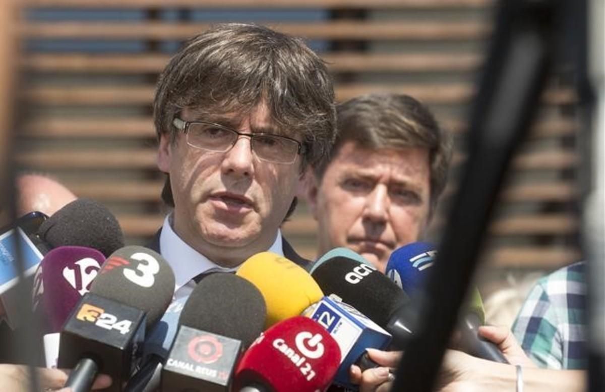El ’president’ de la Generalitat, Carles Puigdemont. El ’president’ de la Generalitat, Carles Puigdemont.