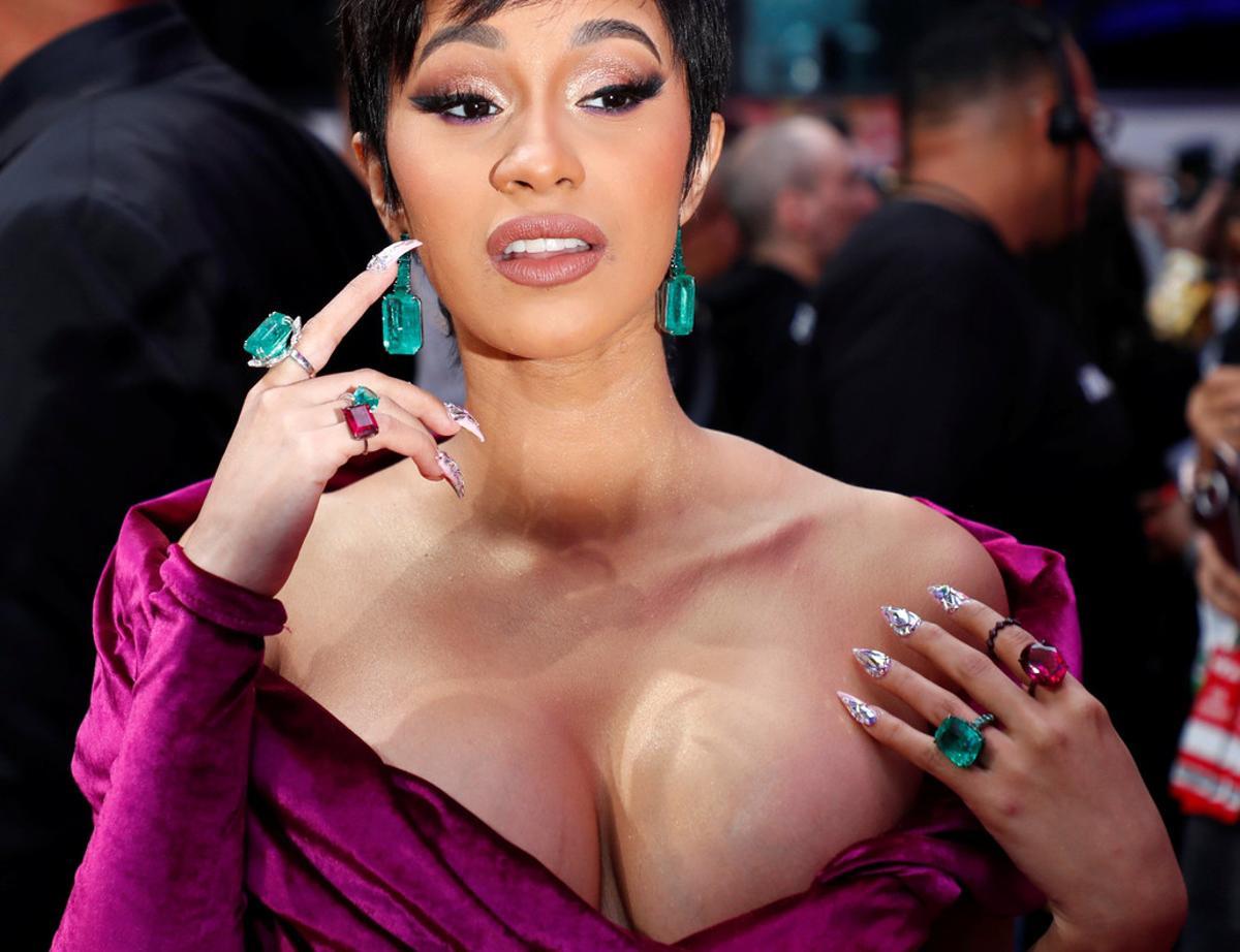 2018 MTV Video Music Awards - Arrivals - Radio City Music Hall, New York, U.S., August 20, 2018  - Cardi B. REUTERS/Carlo Allegri      TPX IMAGES OF THE DAY