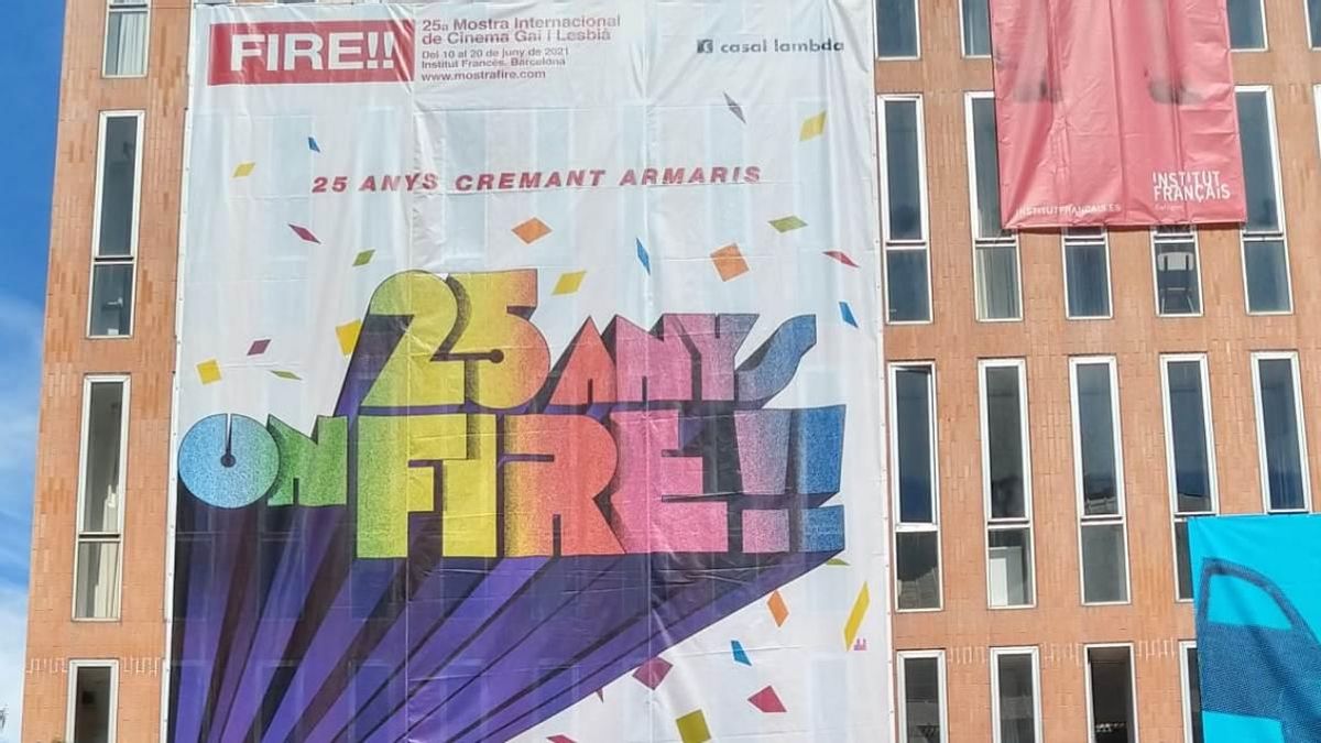 Aspecto de la fachada del Institut Francés, donde se celebra esta muestra. Aspecto de la fachada del Institut Francés, donde se celebra esta muestra.