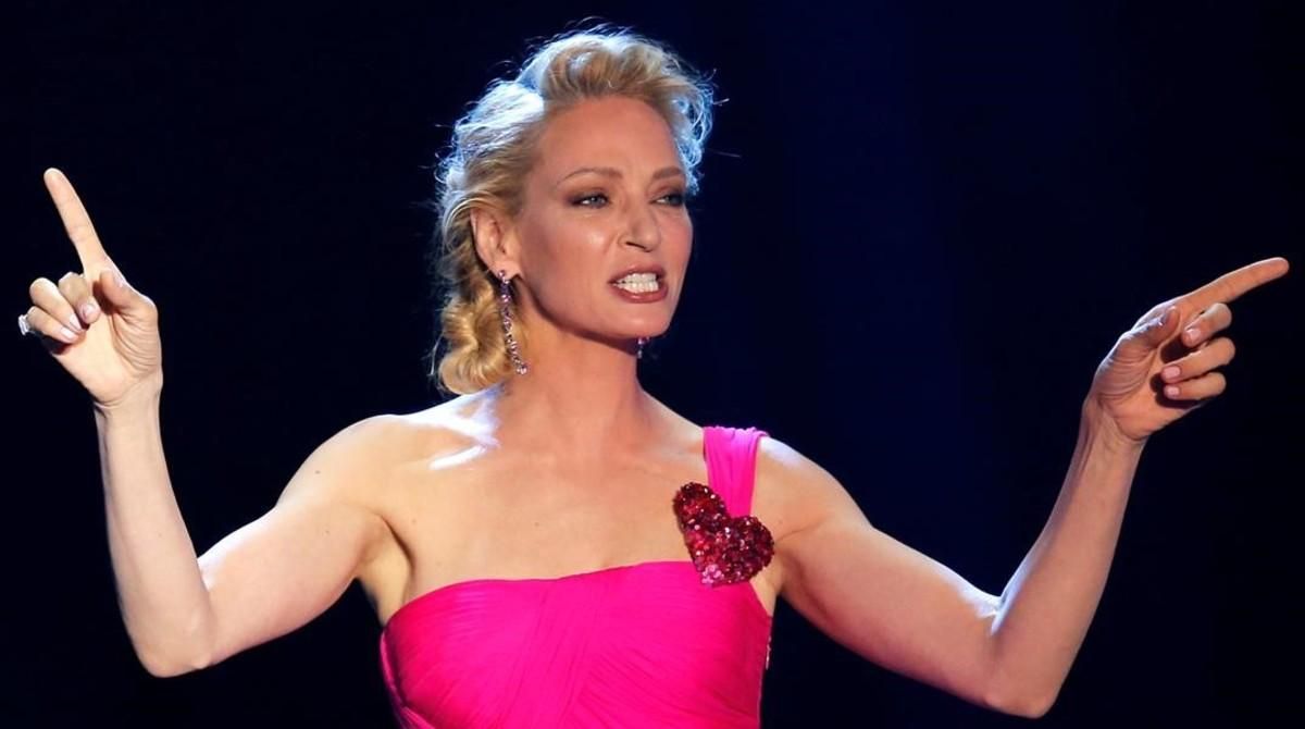 Uma Thurman, en Cannes, en mayo de este año. Uma Thurman, en Cannes, en mayo de este año.