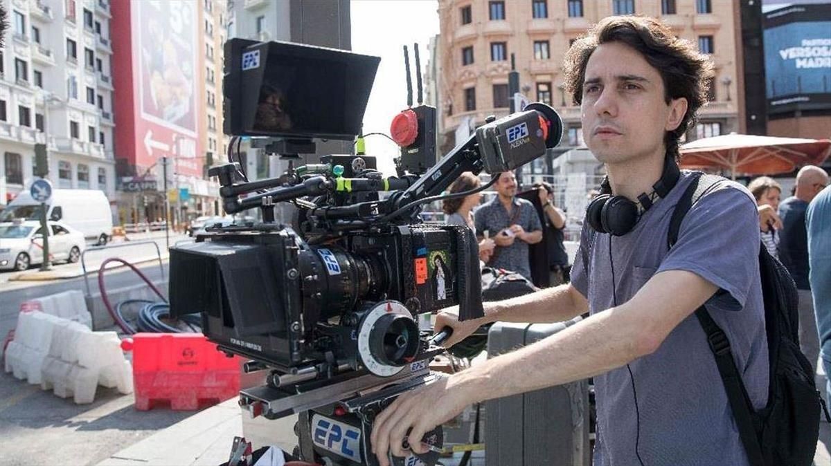 Jonás Trueba en el rodaje de la película ’La virgen de agosto’. Jonás Trueba en el rodaje de la película ’La virgen de agosto’.