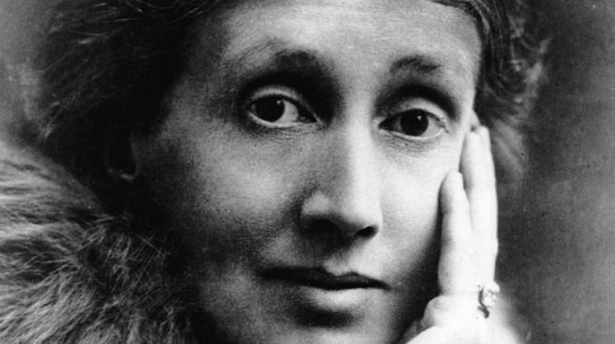 Retrato de la escritora británica Virginia Woolf. 