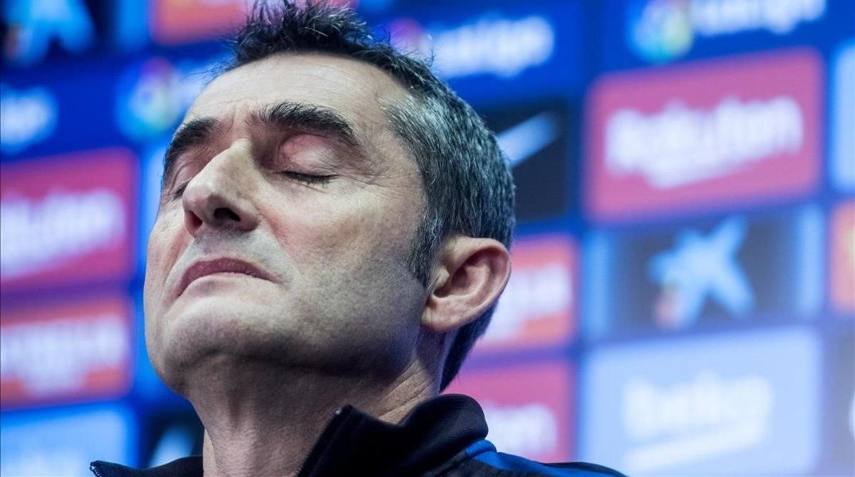 Ernesto Valverde solo piensa en el siguiente partido, pasando de especulaciones Ernesto Valverde solo piensa en el siguiente partido, pasando de especulaciones