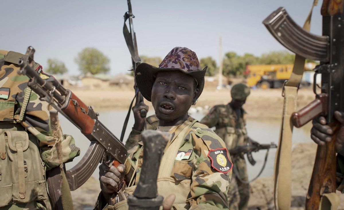 South Sudanese government soldier chants in celebration after government forces on Friday retook from rebel forces the provincial capital of Bentiu in Unity State South Sudan South Sudan s civil war has caused nearly 400 000 excess deaths since fighting erupted in late 2013 a new report by the London School of Hygiene and Tropical Medicine AP Photo Mackenzie Knowles-Coursin File South Sudanese government soldier chants in celebration after government forces on Friday retook from rebel forces the provincial capital of Bentiu in Unity State South Sudan South Sudan s civil war has caused nearly 400 000 excess deaths since fighting erupted in late 2013 a new report by the London School of Hygiene and Tropical Medicine AP Photo Mackenzie Knowles-Coursin File