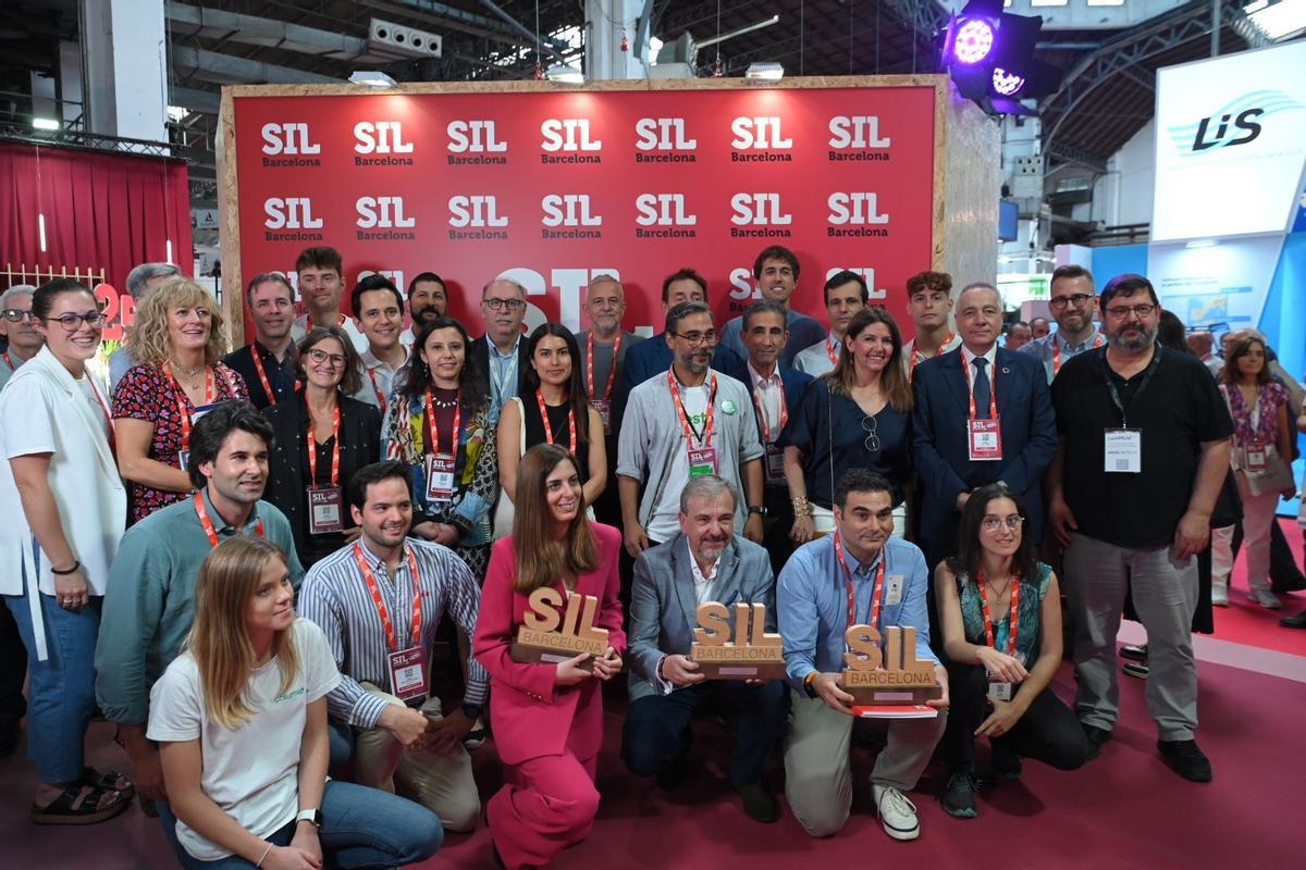 Los galardonados con el premio a la Mejor Innovación del SIL 2023.