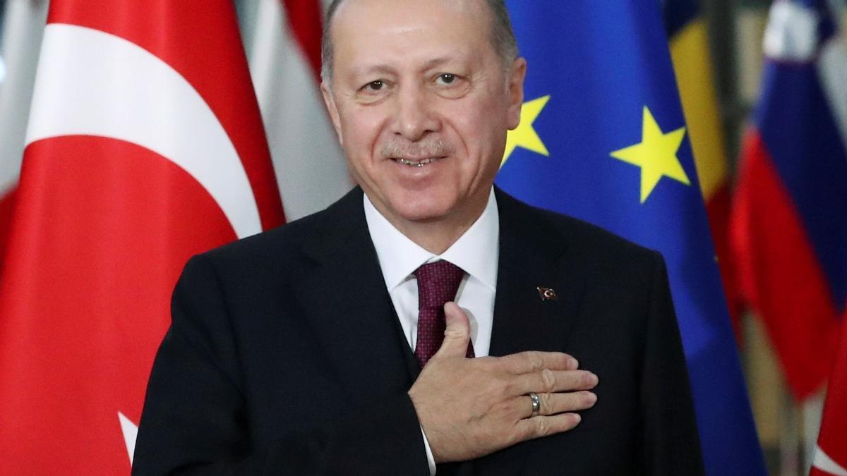  El presidente turco Tayyip Erdogan.