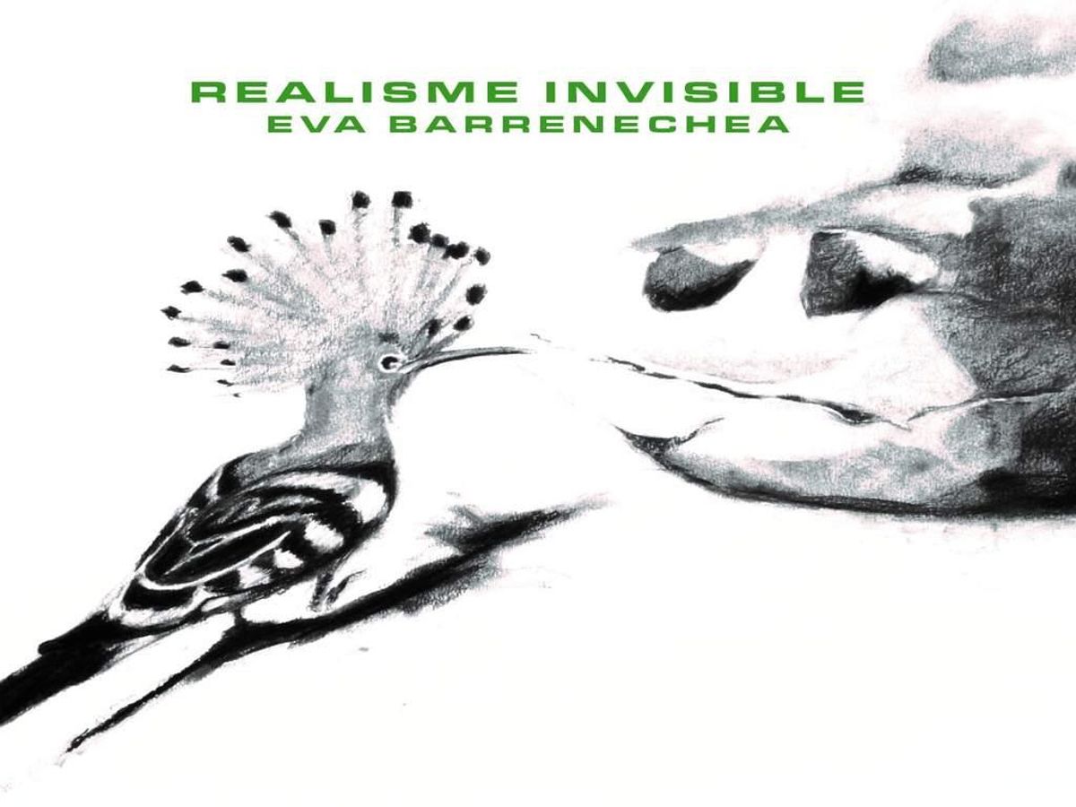 Cartel de presentación de la exposición ’Realismo invisible’. Cartel de presentación de la exposición ’Realismo invisible’.