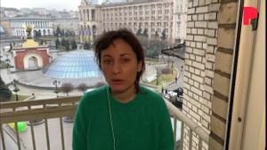 Rusia ataca Ucrania: Crónica desde Kiev de Irene Savio.