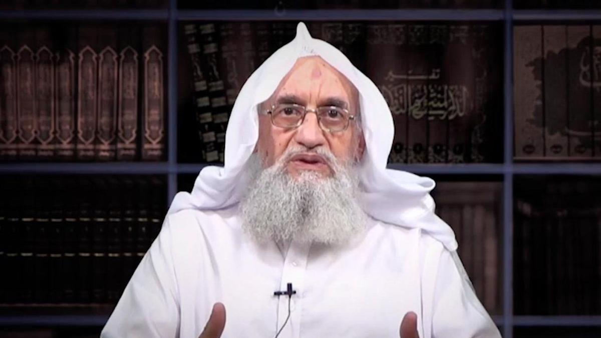  Imagen de archivo del líder de Al-Qaeda, Ayman al-Zawahir.