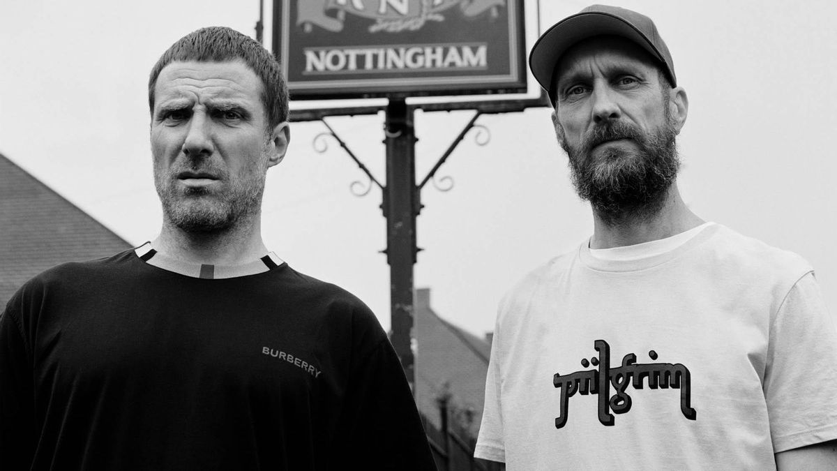 Los integrantes del grupo británico Sleaford Mods Los integrantes del grupo británico Sleaford Mods