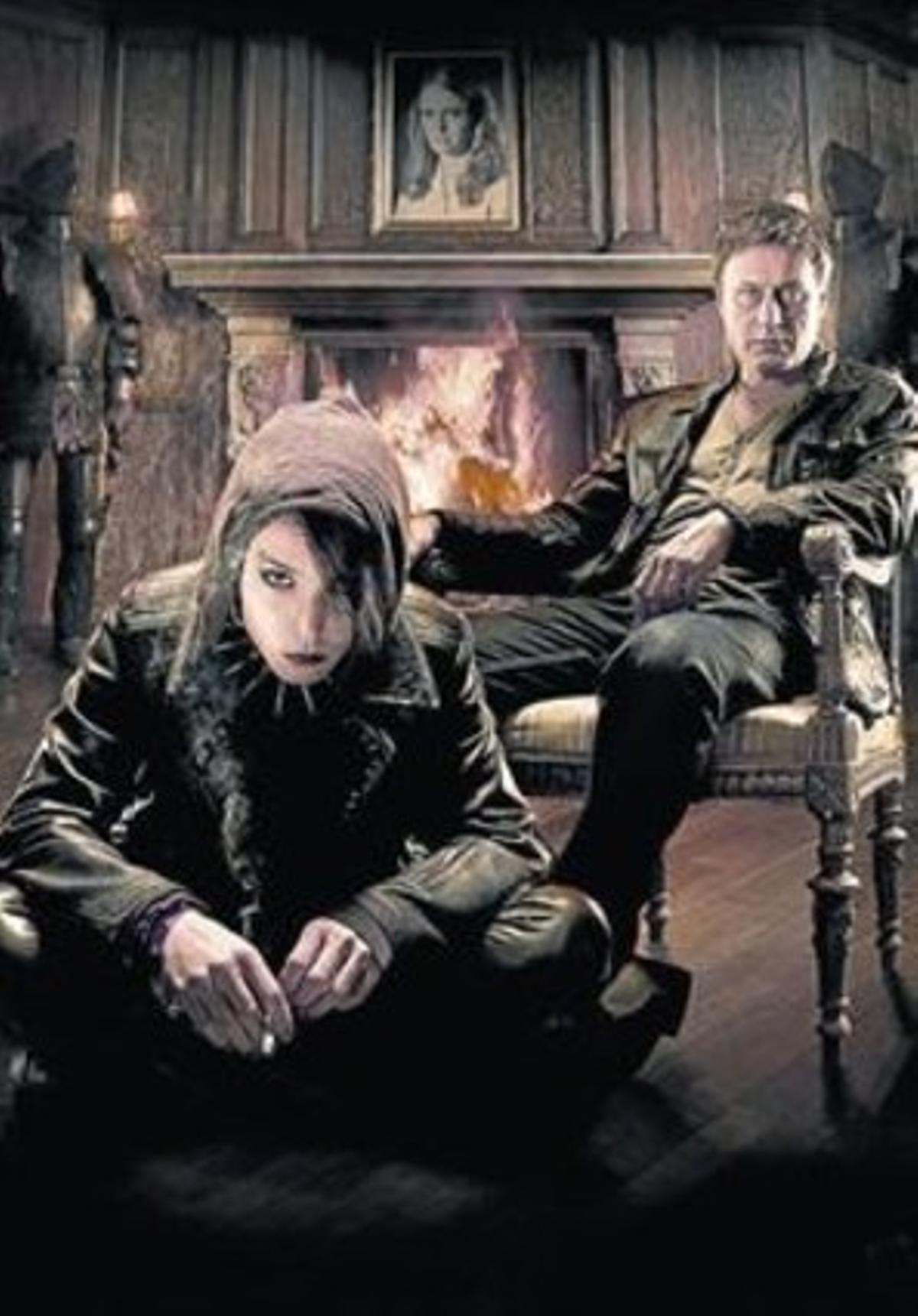 Los actores Michael Nyqvist y Noomi Rapace, Lisbeth Salander y Mikael Blomkvist en la versión cinematográfica sueca de ’Millennium’.