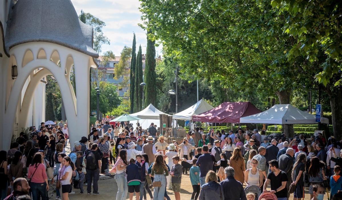 Una imagen de la Fira Modernista de Terrassa de 2022. Una imagen de la Fira Modernista de Terrassa de 2022.