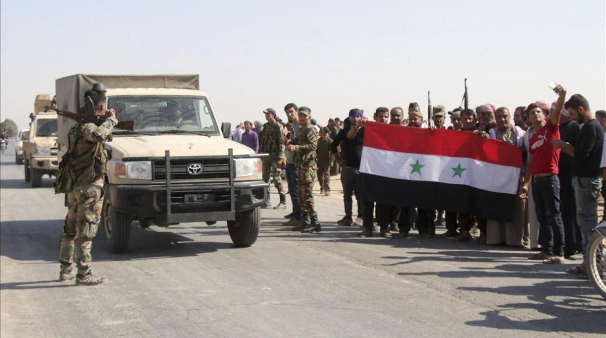 Els kurds s'alien amb Assad per frenar l'ofensiva turca Els kurds s'alien amb Assad per frenar l'ofensiva turca