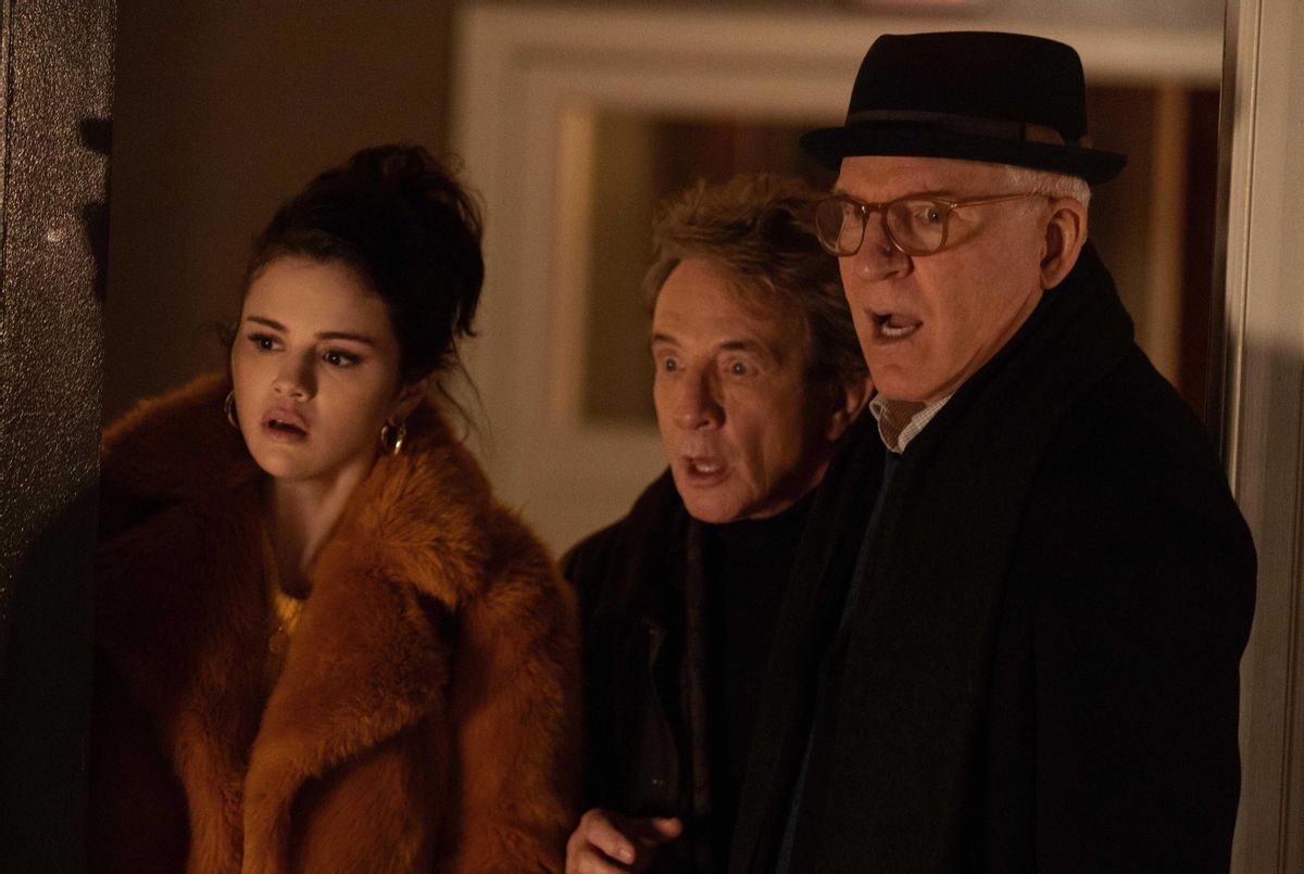 Selena Gomez, Martin Short y Steve Martin en ’Solo asesinatos en el edificio’. Selena Gomez, Martin Short y Steve Martin en ’Solo asesinatos en el edificio’.