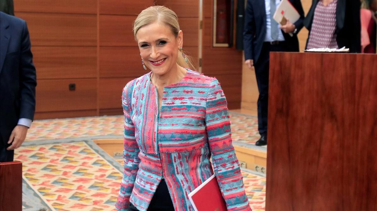 Cristina Cifuentes, víctima de su propia medicina Cristina Cifuentes, víctima de su propia medicina