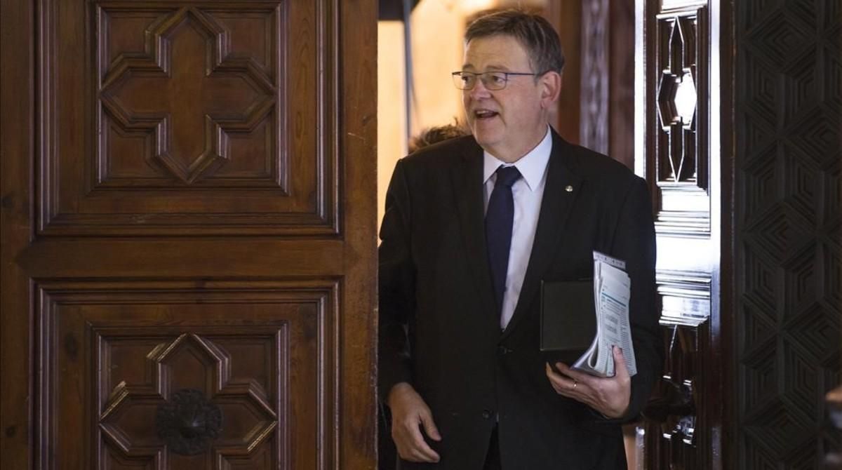 El presidente de la Generalitat Valenciana, Ximo Puig. El presidente de la Generalitat Valenciana, Ximo Puig.