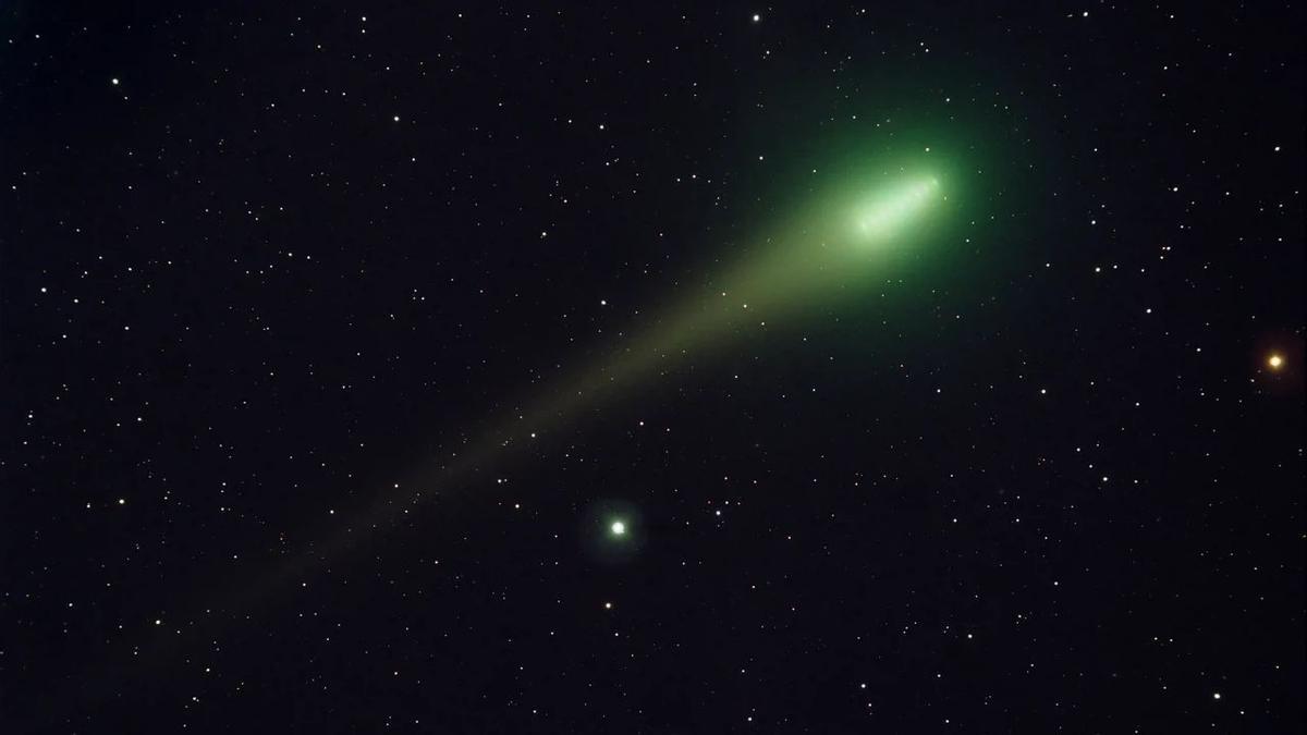The green ZTF comet can now be seen with the naked eye