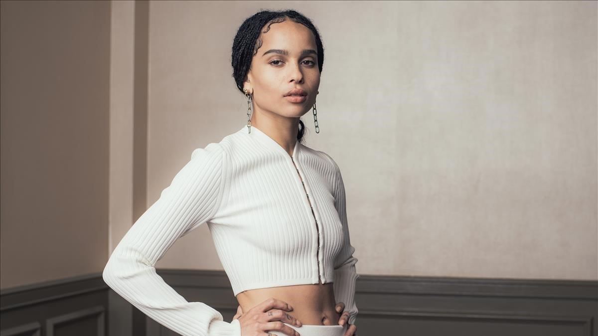 La actriz Zoë Kravitz. La actriz Zoë Kravitz.