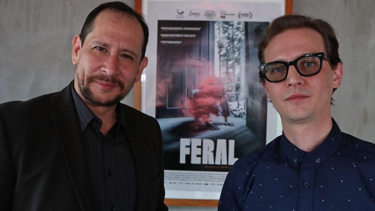 El actor Héctor Illanes y Andrés Kaiser. El actor Héctor Illanes y Andrés Kaiser.