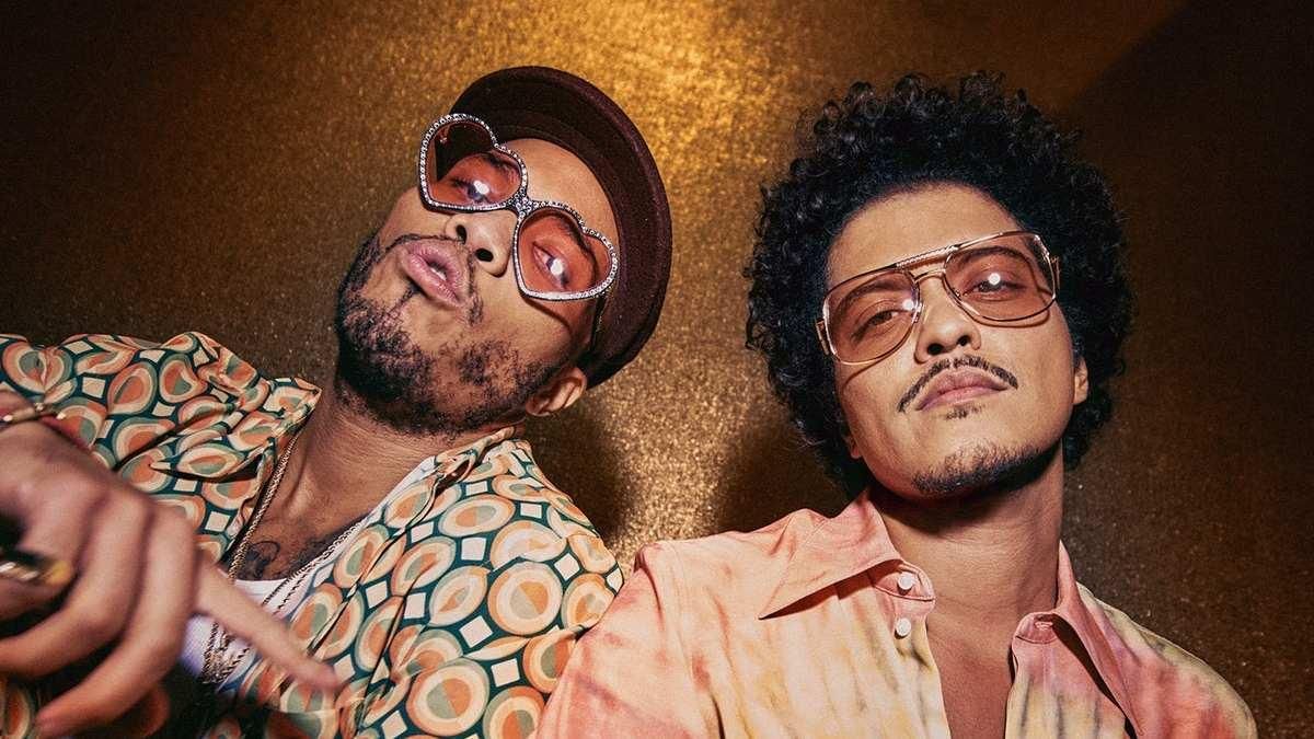 Silk Sonic: Anderson .Paak (izquierda) y Bruno Mars. Silk Sonic: Anderson .Paak (izquierda) y Bruno Mars.