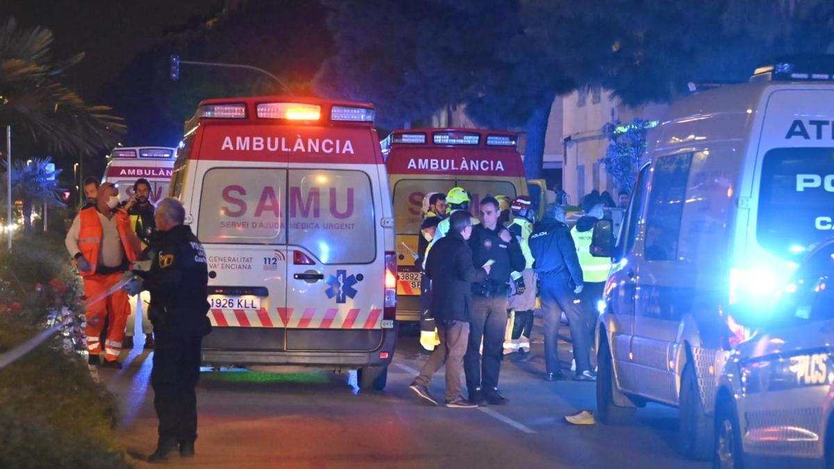 Un conductor ebrio atropella y mata a tres peatones en Castellón
