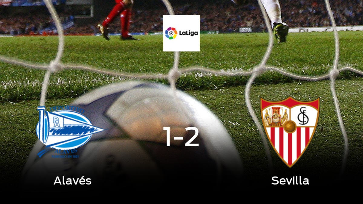 El Sevilla deja sin sumar puntos al Alavés (1-2) El Sevilla deja sin sumar puntos al Alavés (1-2)