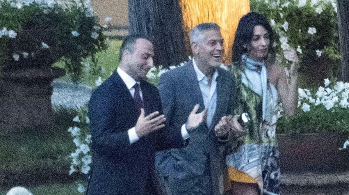 Clooney es recupera miraculosament de l'accident de moto Clooney es recupera miraculosament de l'accident de moto