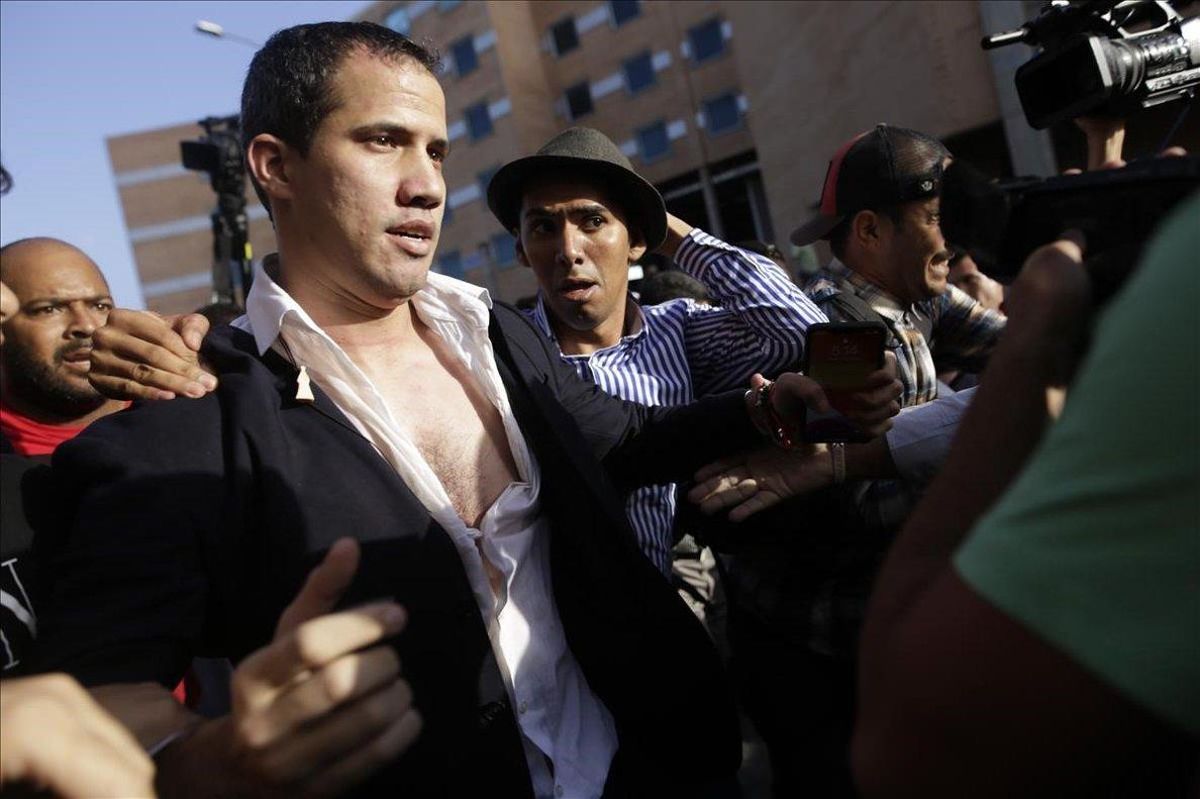 Guaidó anticipa noves sancions internacionals contra Maduro Guaidó anticipa noves sancions internacionals contra Maduro