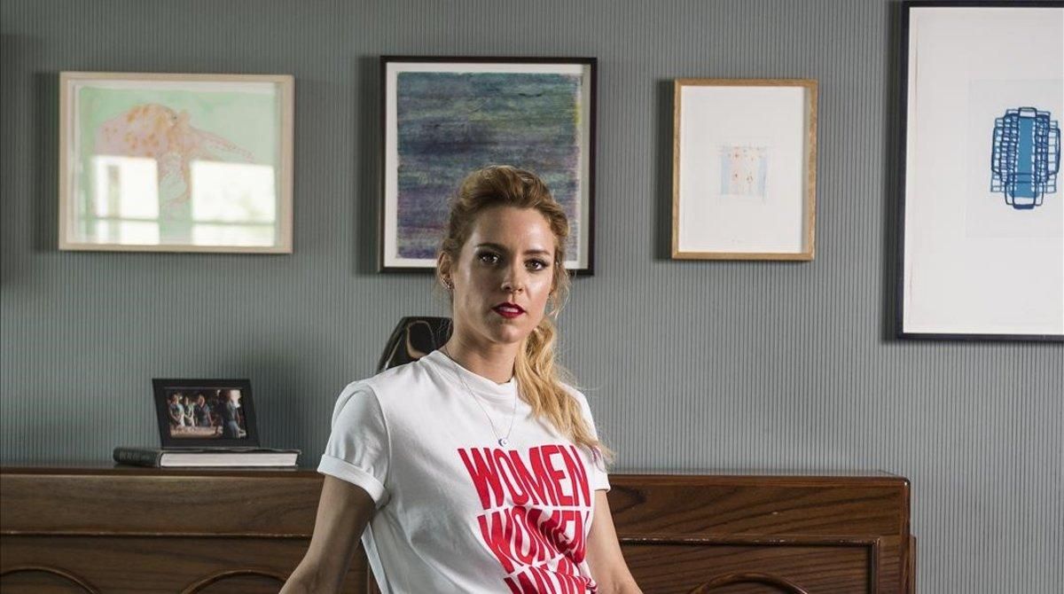 La actriz Maggie Civantos. La actriz Maggie Civantos.