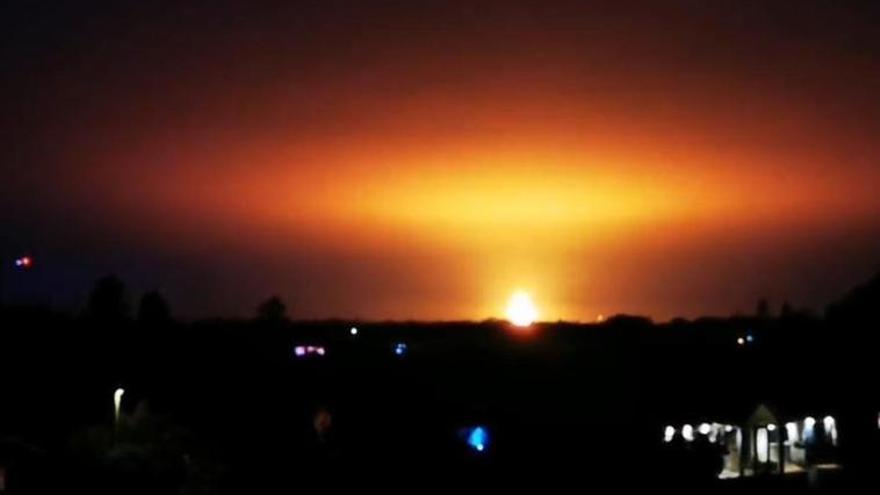 A brutal explosion near Oxford sets off alarms in the UK