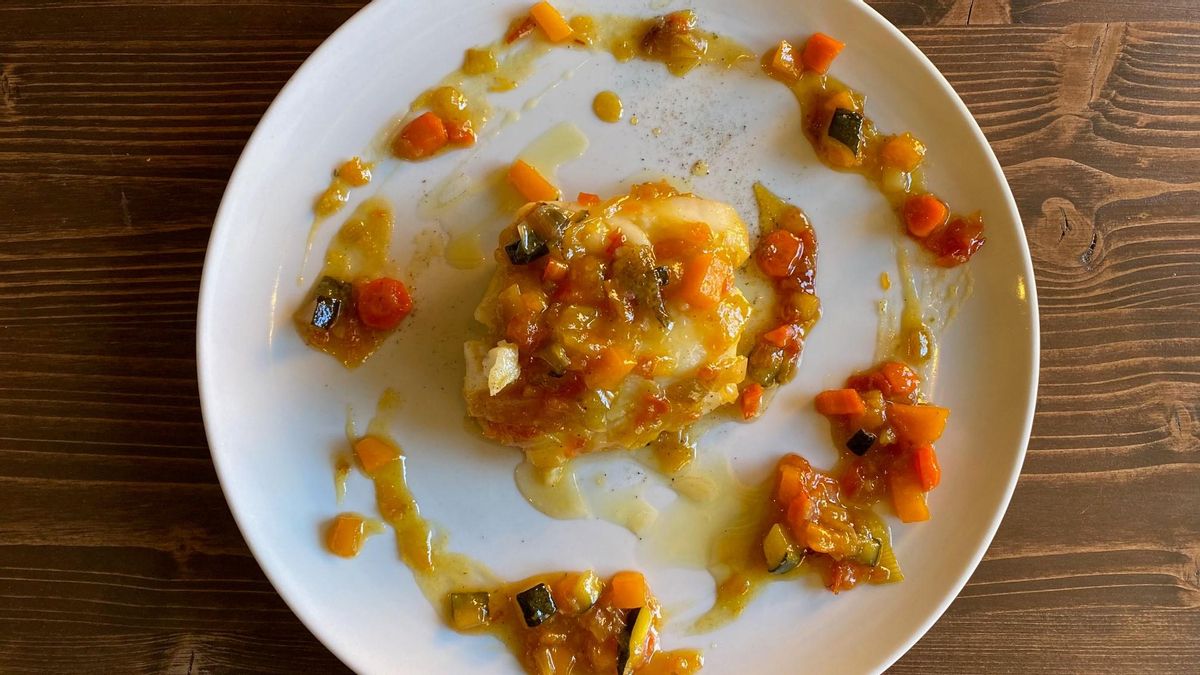 El bacalao a la miel del restaurante Les Heures d’en Dídac (Bolvir de Cerdanya). El bacalao a la miel del restaurante Les Heures d’en Dídac (Bolvir de Cerdanya).